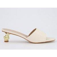 Raid Athena Sandals - Heel - Cream