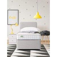 Airsprung Luna Comfort Quilted Children'S Divan Bed With Storage Options - Headboard Included - Fsc Certified