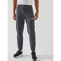 Adidas Terrex Men'S Mountain Knit Pants - Grey