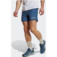 Adidas Terrex Men'S Mountain Shorts - Blue