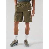 Adidas Terrex Men'S Cargo Shorts - Green