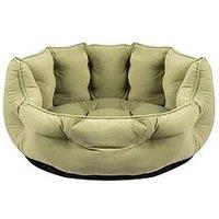 Bunty Monarch Pet Bed - Green - Large