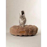 Scruffs Alpine Round Pet Cushion - Taupe