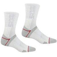 Regatta Womens Blister Protect Walking Socks - Grey
