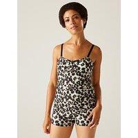 Regatta Womens Aceana Iii Swimming Tankini-Brown