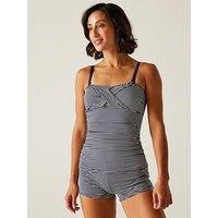 Regatta Womens Aceana Iii Swimming Tankini-Navy