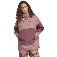 Adidas Terrex Womens Xp 2.5L Waterproof Anorak - Pink