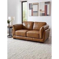 Very Home Morena 2 Seater Standard Back Leather Sofa