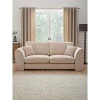 Very Home Sahara 3 Seater Standard Back Fabric Sofa - Fsc Certified