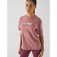 Adidas Terrex Women'S Logo Tee - Pink