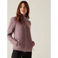 Regatta Womens Womens Newhill Ii Full Zip Fleece- Pink