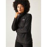 Regatta Womens Sweethart Half Zip Fleece - Black