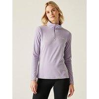 Regatta Womens Sweethart Quart Zip Fleece - Purple