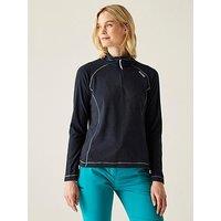 Regatta Womens Montes Half Zip Fleece - Navy
