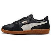 Puma Unisex Palermo Leather Trainers - Black