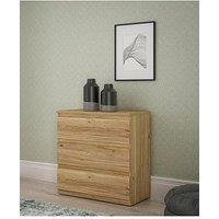 Very Home Lisson Chest Of 3 Drawers - New Oak - Fsc Certified