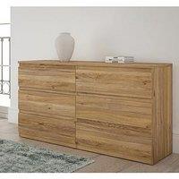 Very Home Lisson 6 Drawer Chest - New Oak - Fsc Certified