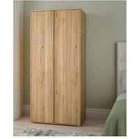 Very Home Lisson 2 Door Wardrobe - New Oak - Fsc Certified