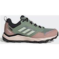 Adidas Terrex Womens Tracerocker 2 Goretex Trail Running Shoes - Green/Pink