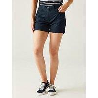 Regatta Womens Pemma Shorts-Navy