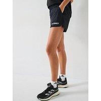 Adidas Terrex Women'S Mountain Light 5 Inch Shorts - Black