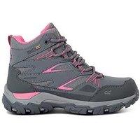 Regatta Kids Holcombe Junior Waterproof Walking Boot -Grey