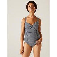 Regatta Womens Sakari Swimming Costume - Navy