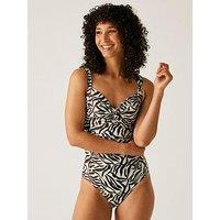 Regatta Womens Sakari Swimming Costume - Grey