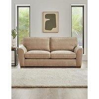 Very Home Harlow 3 Seater Standard Back Fabric Sofa - Fsc Certified