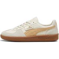Puma Unisex Palermo Leather Trainers - Grey