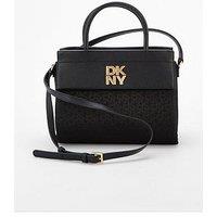 Dkny Rosa Satchel Bag - Black