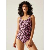 Regatta Womens Orla Swimming Costume-Pink