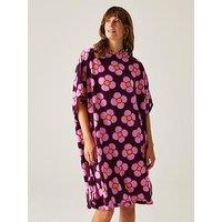 Regatta Womens Orla Towelling Robe- Pink