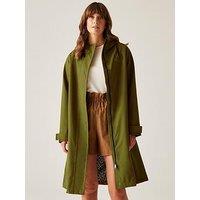 Regatta Womens Orla Mac Ii Waterproof Shell Jacket- Brown