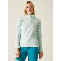 Regatta Womens Montes Half Zip Fleece- Green