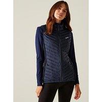 Regatta Womens Anderson Hybrid Baffled Gilet- Navy