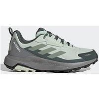Adidas Terrex Womens Anylander Rain Ready Waterproof Hiking Shoes - Green/Ivy