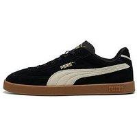 Puma Unisex Club Ii Era Suede Trainers - Black