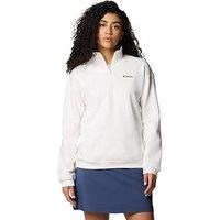 Columbia Women'S Meridian Creek Quarter Zip Sweat - Cream