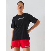 Adidas Terrex Women'S Logo Tee - Black