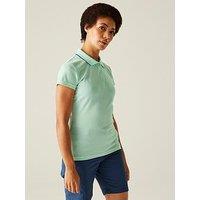 Regatta Womens Maverick V Polo Shirt - Green