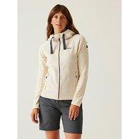Regatta Womens Vatana Full Zip Hooded Fleece- White