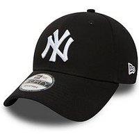 New Era Unisex League Basic 9Forty Cap - Black/White