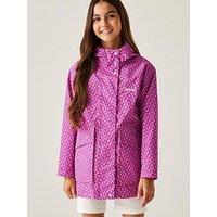 Regatta Girls Orla Kiely Swing Waterproof Jacket - Pink