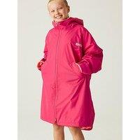 Regatta Junior Kids Waterproof Changing Robe - Pink