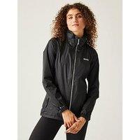 Regatta Womens Corinne Iv Pack Away Waterproof Shell Jacket - Black