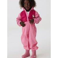 Regatta Kids Charco Waterproof Pudde Suit-Pink
