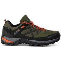 Regatta Mens Samaris Low Waterproof Walking Shoe -Green