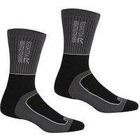 Regatta Mens Samaris 2 Walking Socks - Black