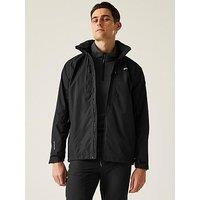 Regatta Men'S Calderdalevi Waterproof Shell Jacket - Blue/Black